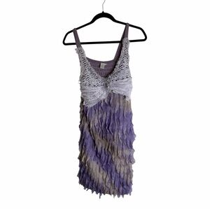 My Pretty Angel Elegant Purple and Women's Dress L